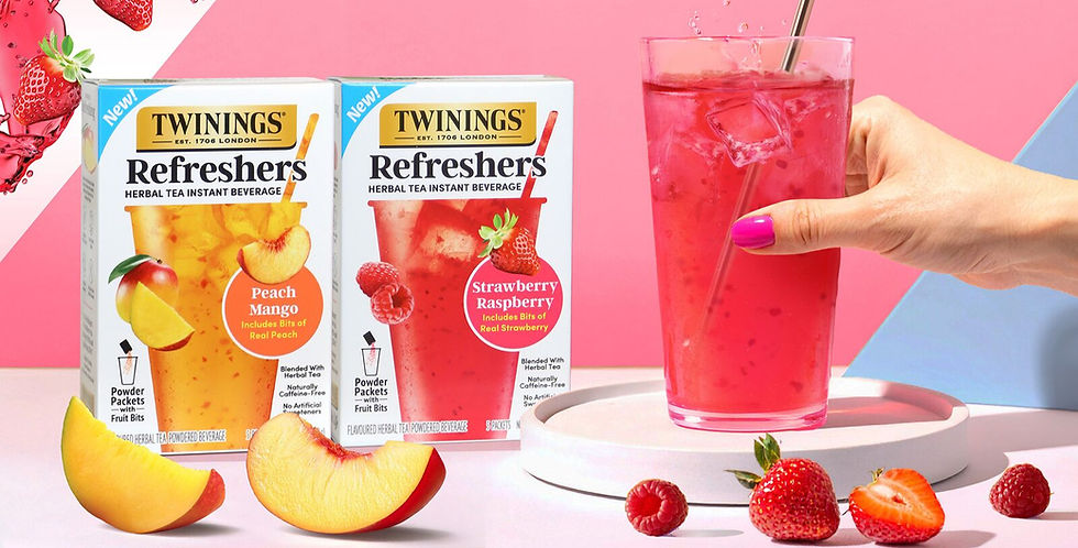 Twinings unveils cold-water instant herbal tea line