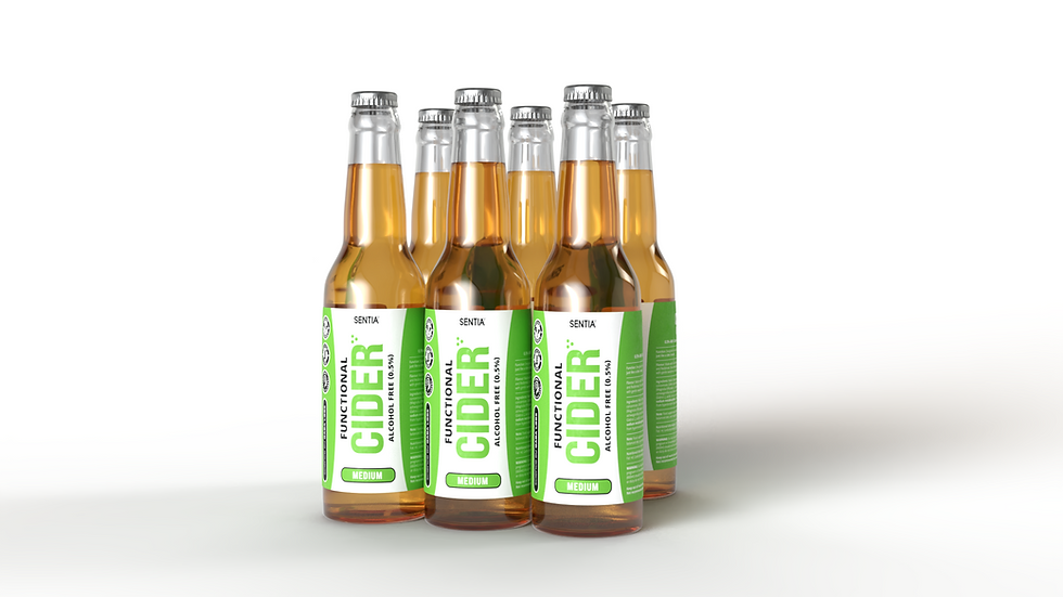 UK functional drinks maker Sentia expands into alcohol-free cider