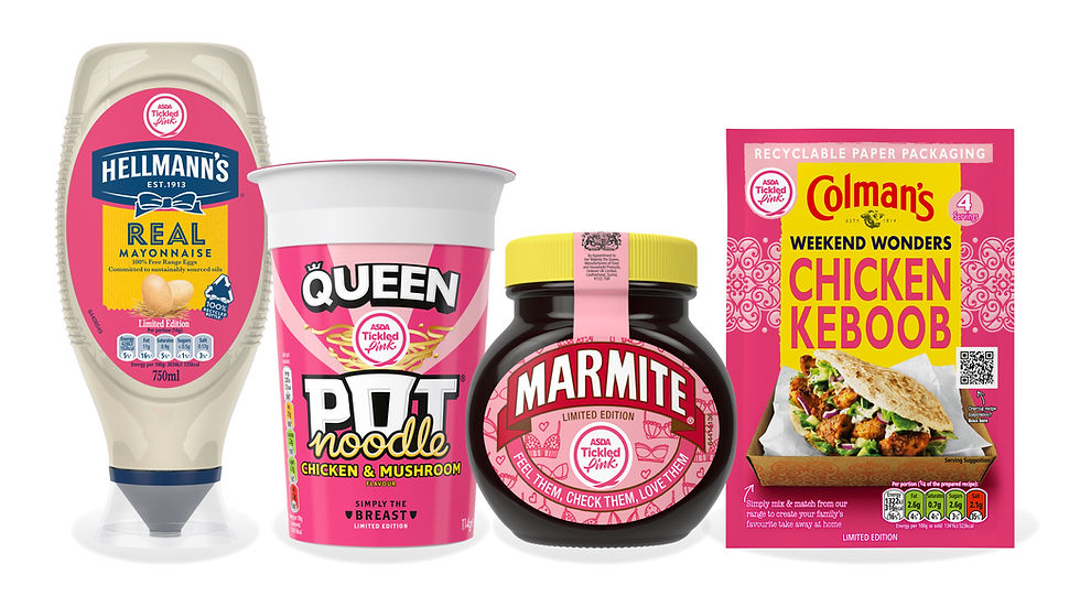 Unilever launches limited-edition pink products for breast cancer awareness