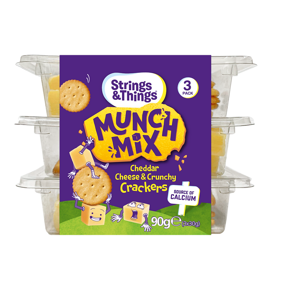 Strings & Things launches Munch Mix to capitalise on cheese snacking trend