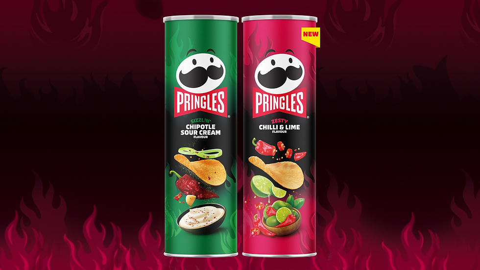 Pringles expands Spicy range with new chilli lime flavour