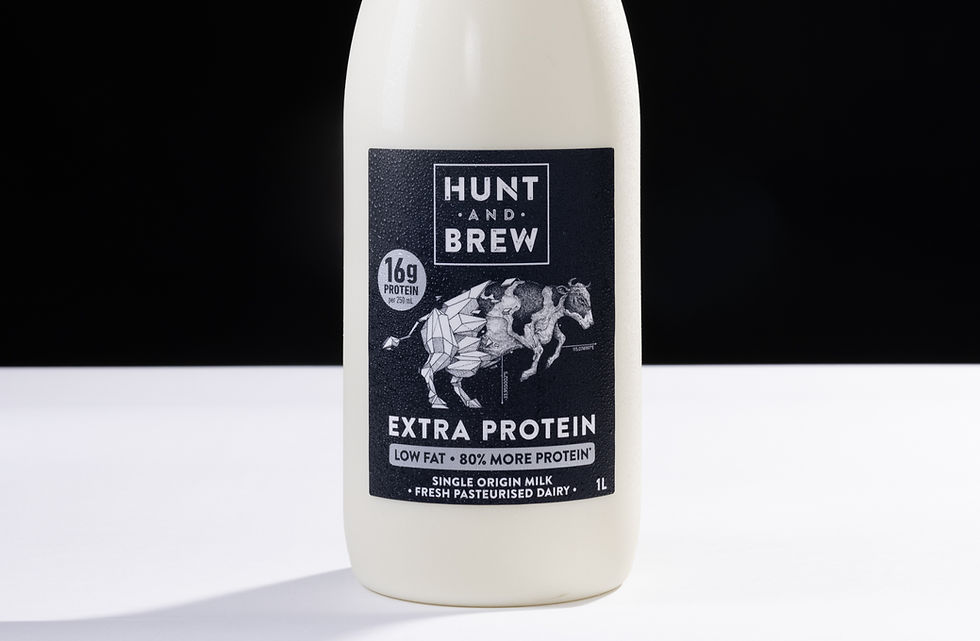 Hunt And Brew introduces high protein milk to Australian Market 