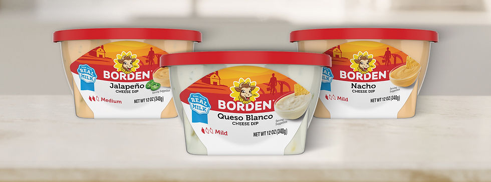 Dairy Farmers of America expands Borden brand into refrigerated cheese dips