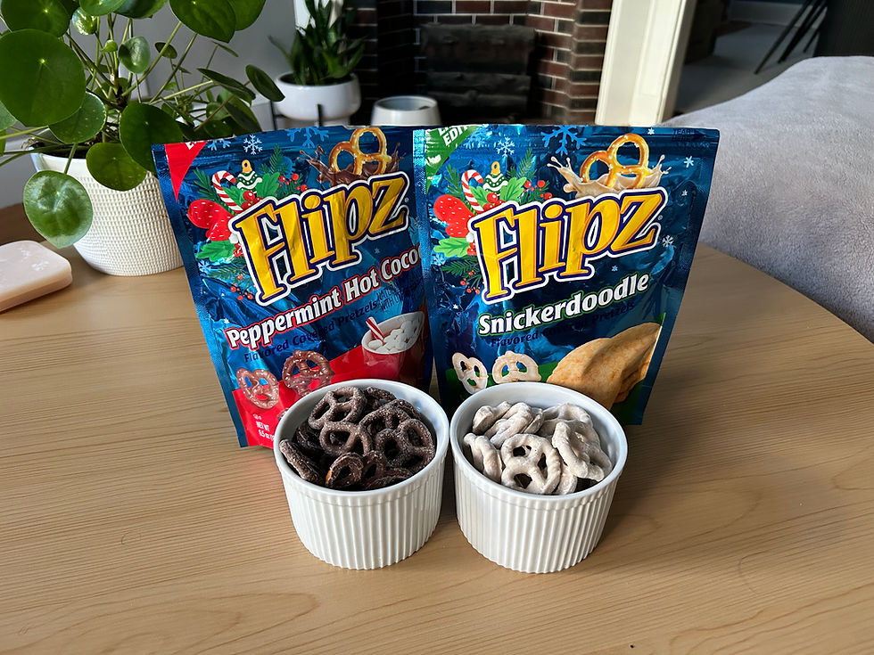 Flipz introduces limited-edition holiday pretzel line