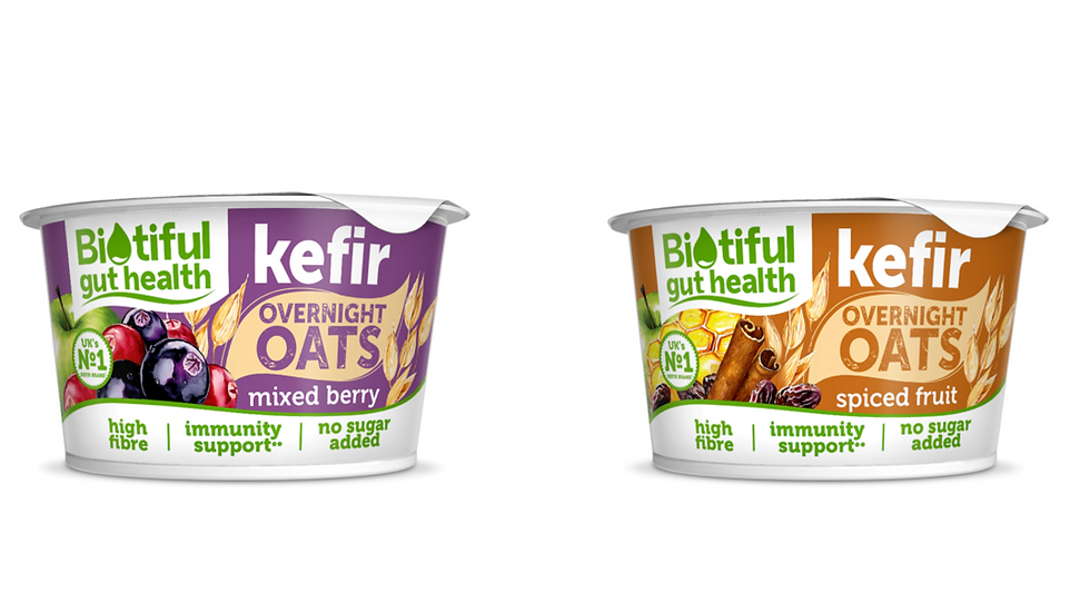 Biotiful debuts probiotic-packed Kefir Overnight Oats to boost gut health