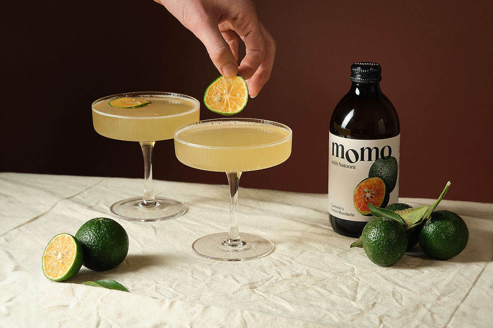 Momo and Natoora launch exclusive Green Mandarin Kombucha