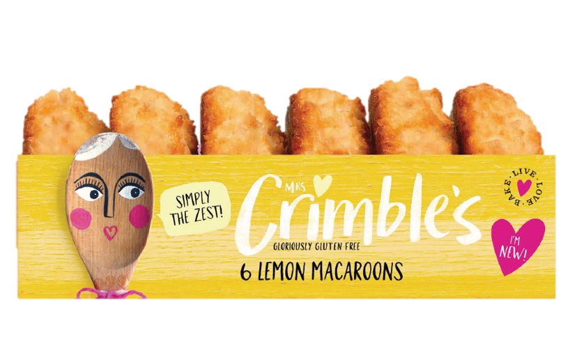 Mrs Crimble’s expands gluten-free offerings with new Lemon Macaroons