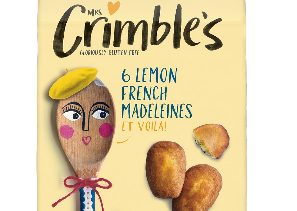 Mrs Crimble’s expands gluten-free range with Lemon French Madeleines
