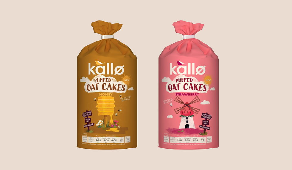 Kallø launches puffed oat cakes
