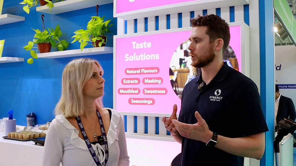 Exploring the future of functional nutrition with Synergy Flavours at Vitafoods Europe 2026