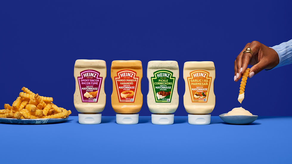 Heinz expands sauce range in Canada with new ‘flavour-forward’ mayo-style offerings