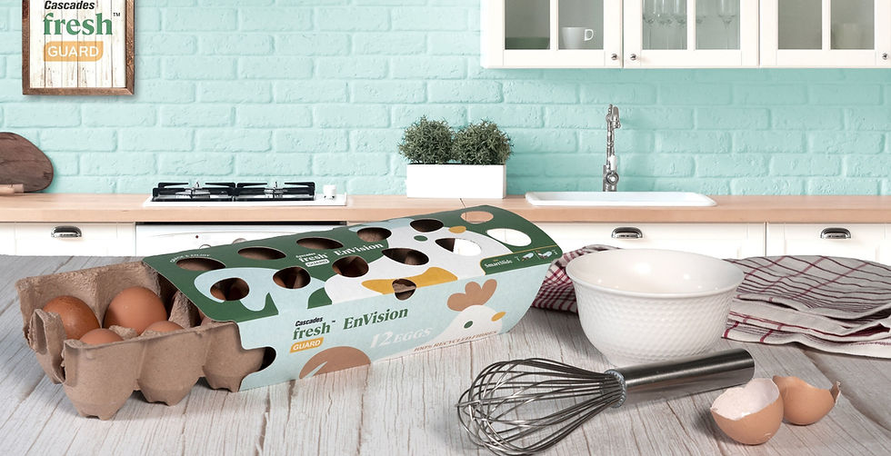Cascades aims to ‘reinvent the egg landscape’ with new packaging solution