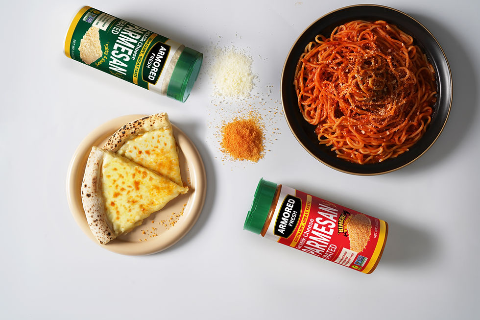 Armored Fresh unveils parmesan-style innovations