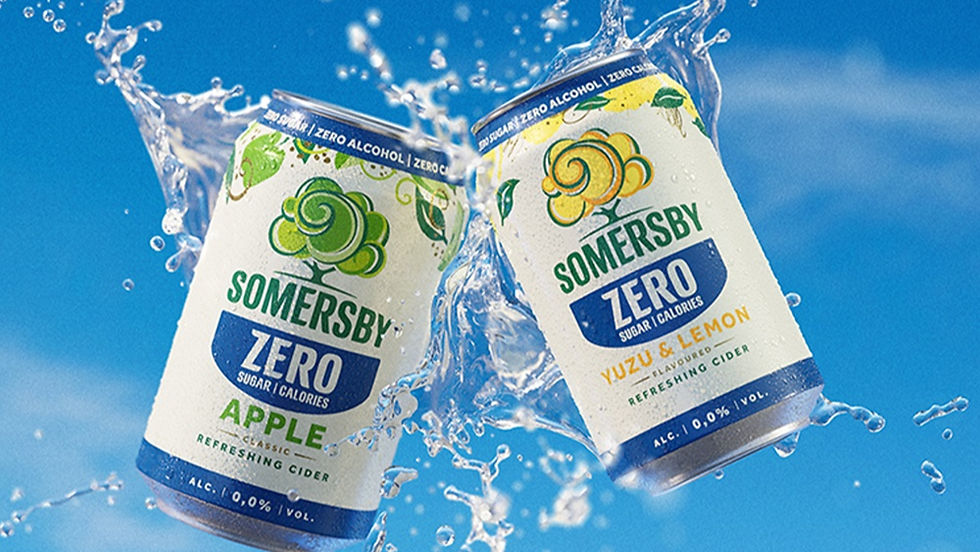 Carlsberg Germany introduces non-alcoholic and sugar-free cider, Somersby Zero
