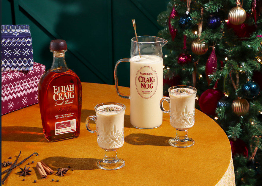 Elijah Craig debuts new seasonal ‘Craig Nog’ cocktail kits and cans