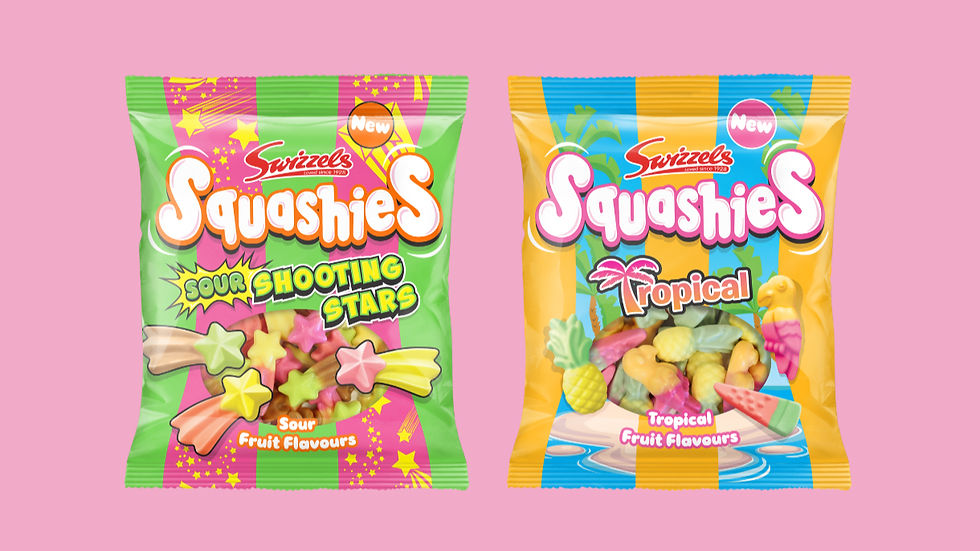 Swizzels adds new sour and tropical HFSS-compliant products to Squashies portfolio
