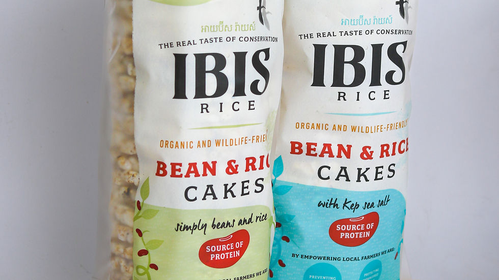 Ibis Rice brings new bean and rice cakes to market