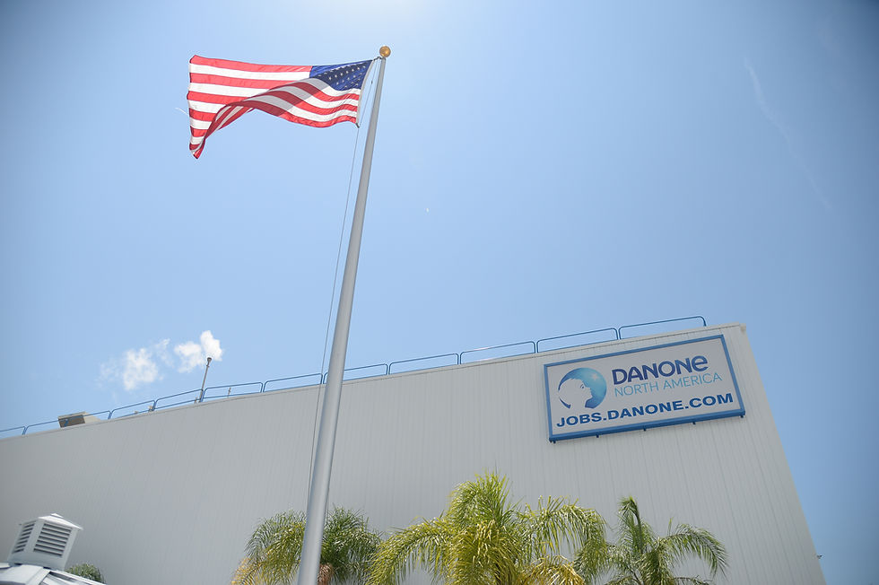 Danone opens new $65m production line at Florida facility to boost creamer and coffee production