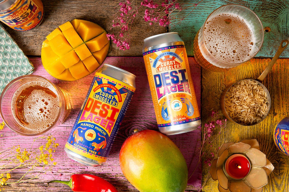 Curry Smugglers enters craft beer category with Indian-inspired lager offerings