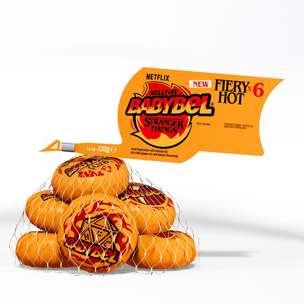 Babybel introduces new plant-based Mini Babybel Hellfire cheese snacks in UK