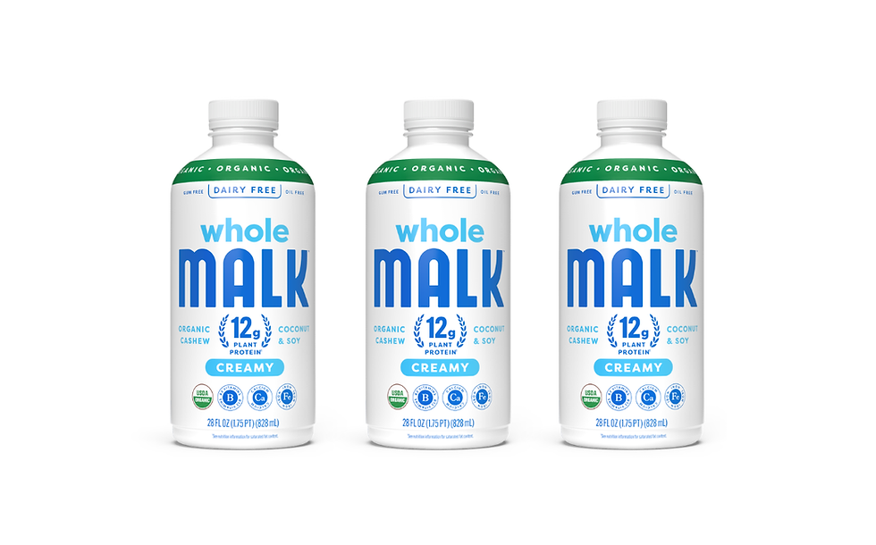 Malk unveils brand’s ‘biggest innovation yet’ with clean-label Whole Malk NPD