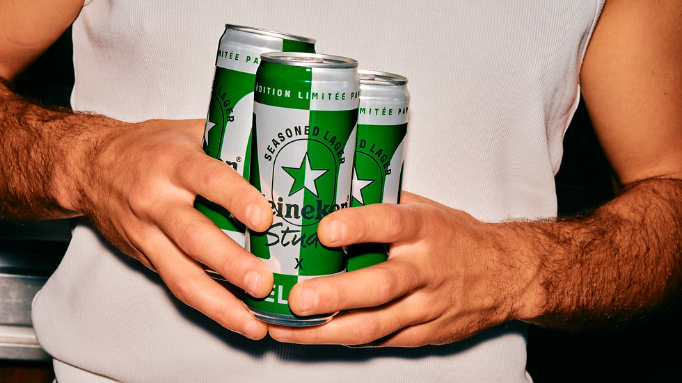 Heineken collaborates with designer Axel Chay on limited-edition Marseille-inspired beer
