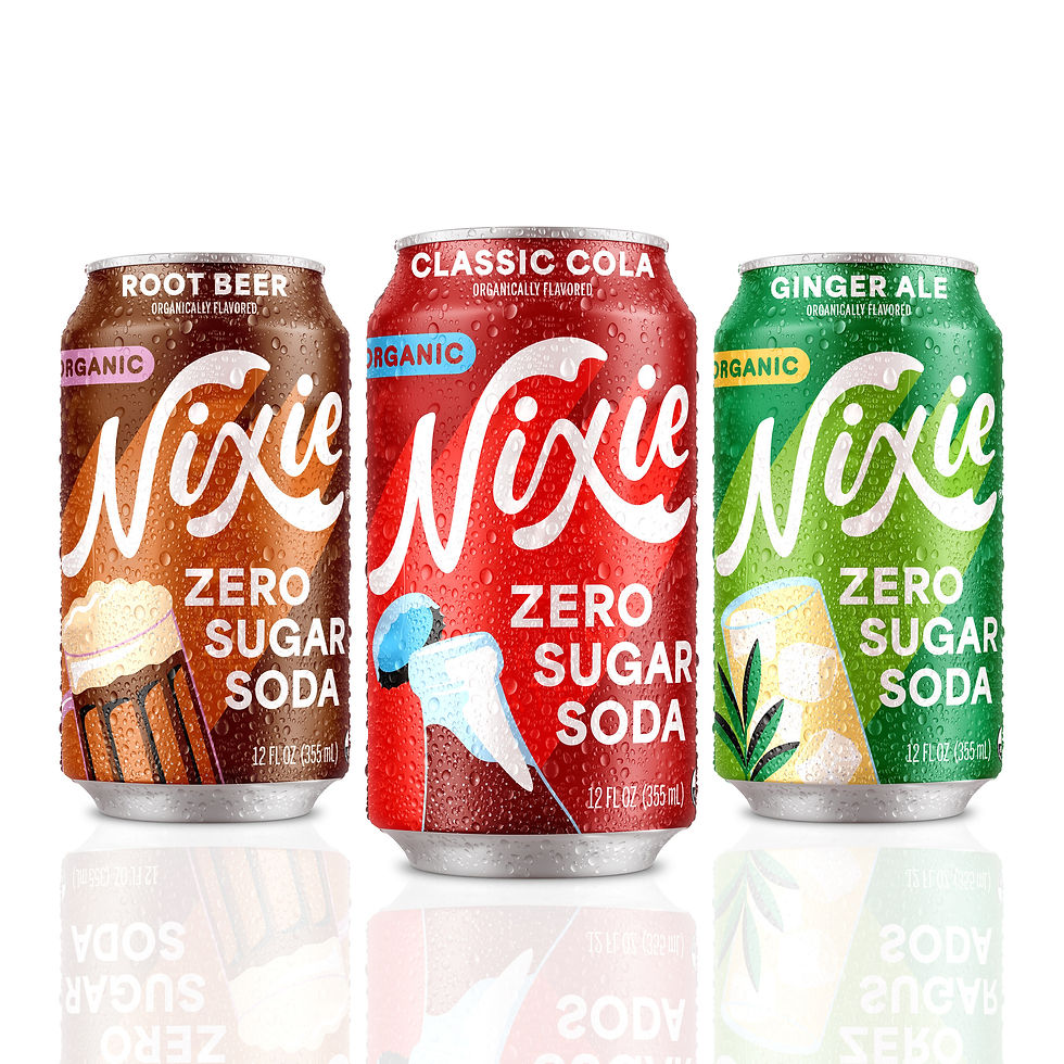 Nixie makes debut in soda category with organic sugar-free range 