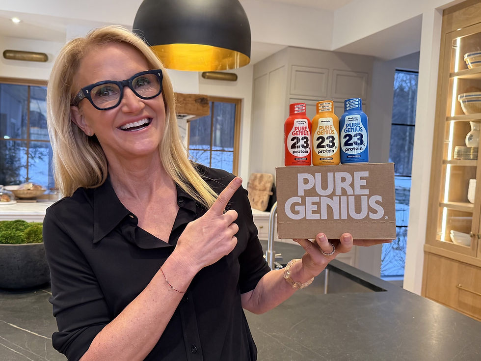 Author and podcaster Mel Robbins unveils new Pure Genius protein shot