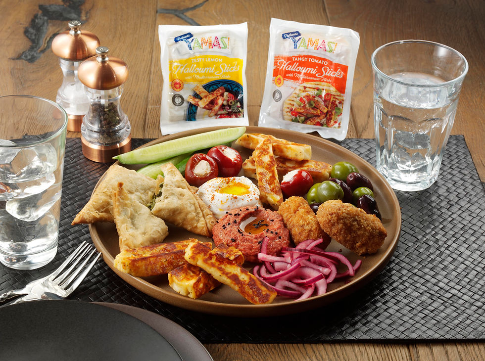 Futura Foods debuts new Yamas flavoured halloumi sticks
