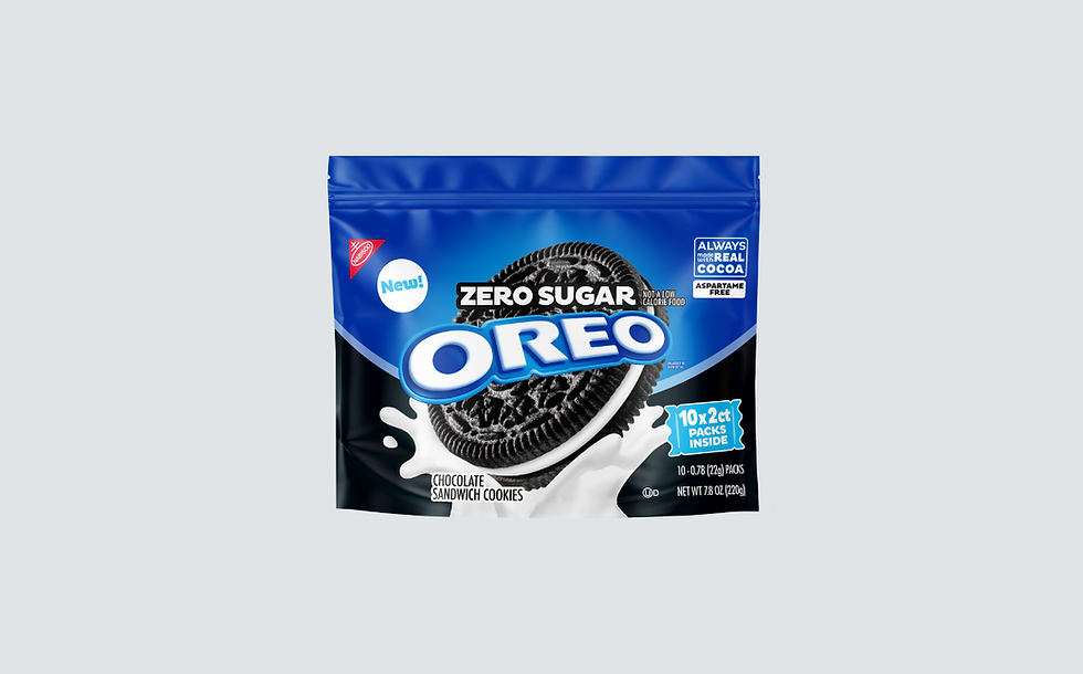 Oreo unveils range of new product innovations for US portfolio, including zero-sugar option