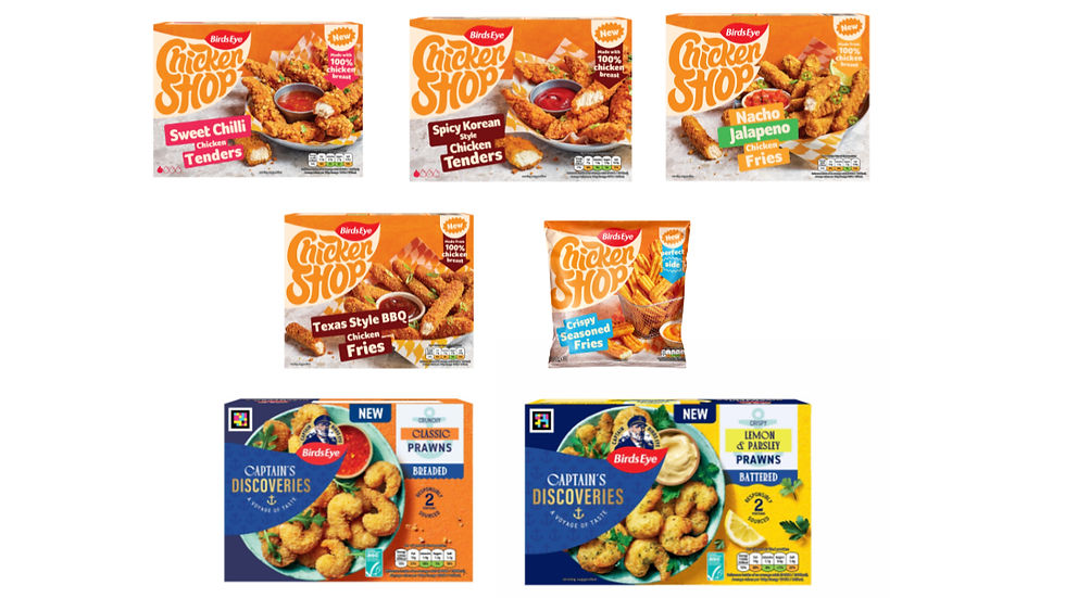 Birds Eye expands frozen food portfolio with new prawns and ‘fakeaway’ products