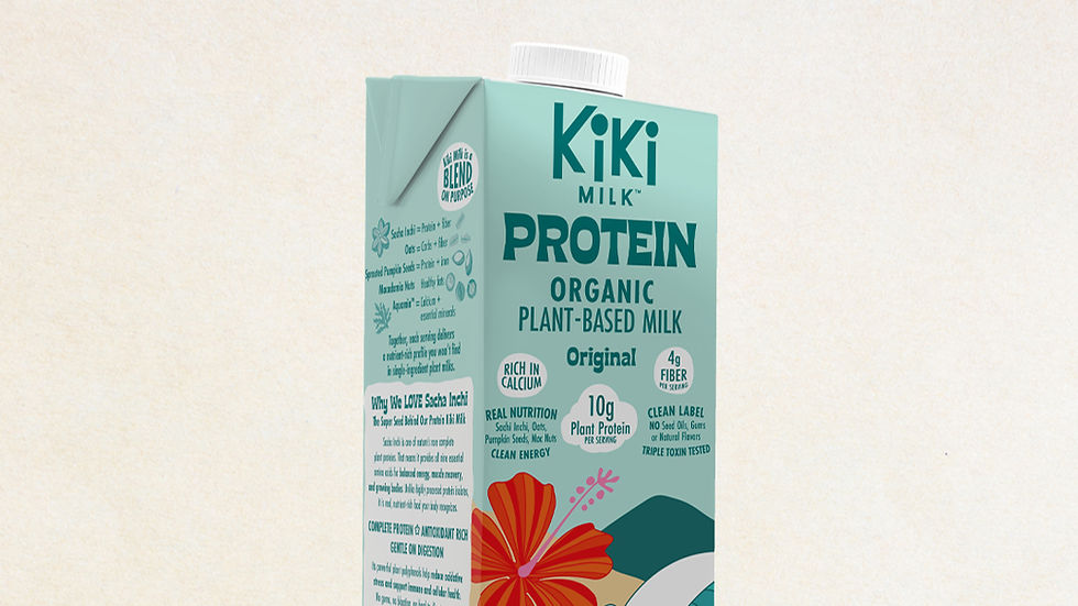 Kiki Milk introduces new Kiki Milk Protein drink based on sacha inchi seeds