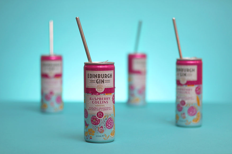 Edinburgh Gin launches low-ABV Raspberry Collins RTD cocktail