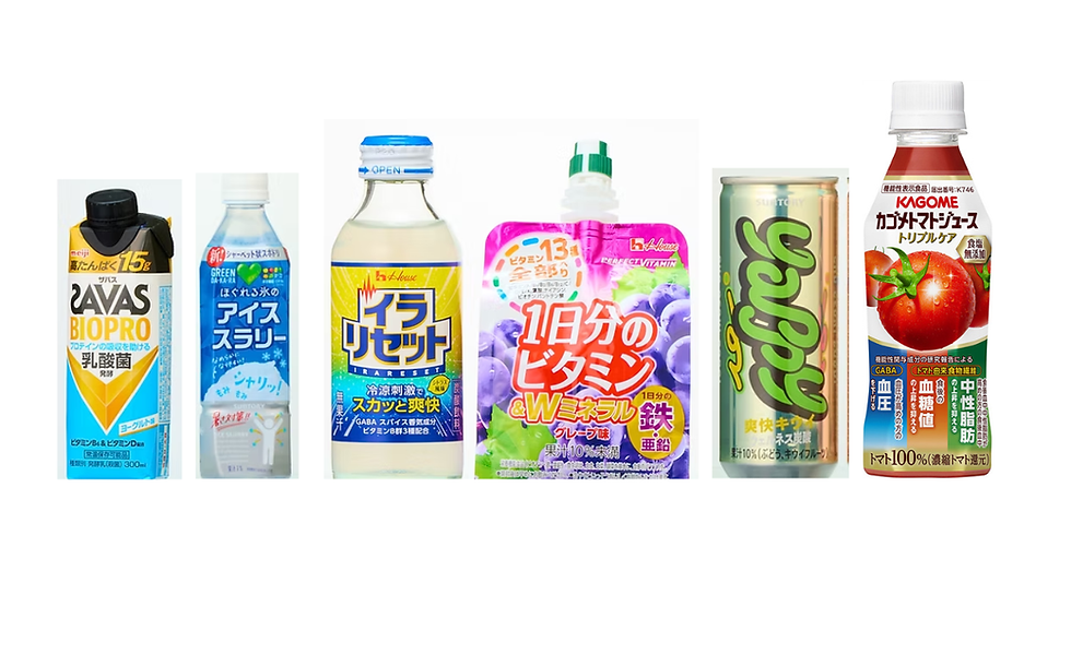 The latest beverage releases from Japan: Targeting different health needs and occasions