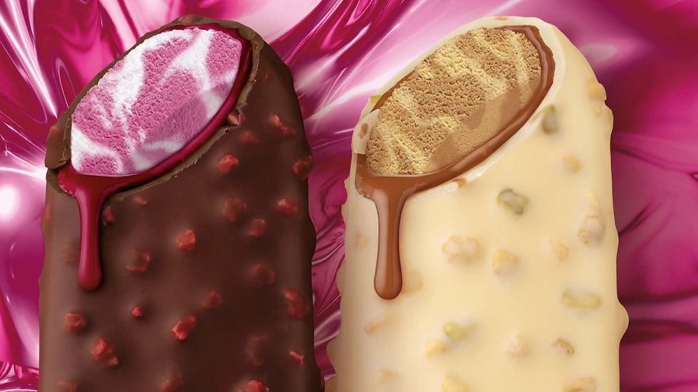 Magnum introduces new Utopia marbled ice cream sticks