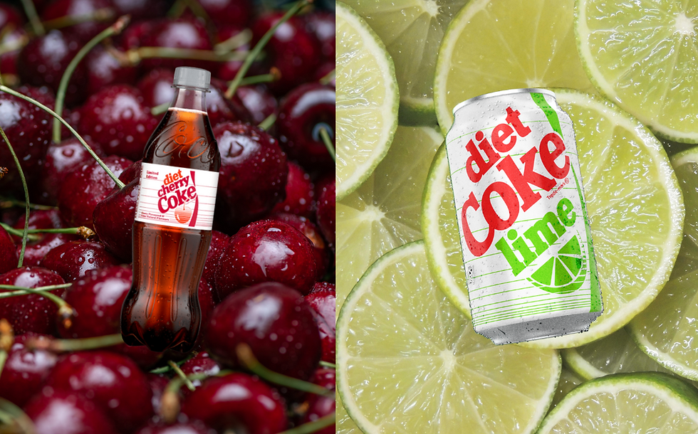 Diet Coke brings back retro favourites in UK and US for limited time
