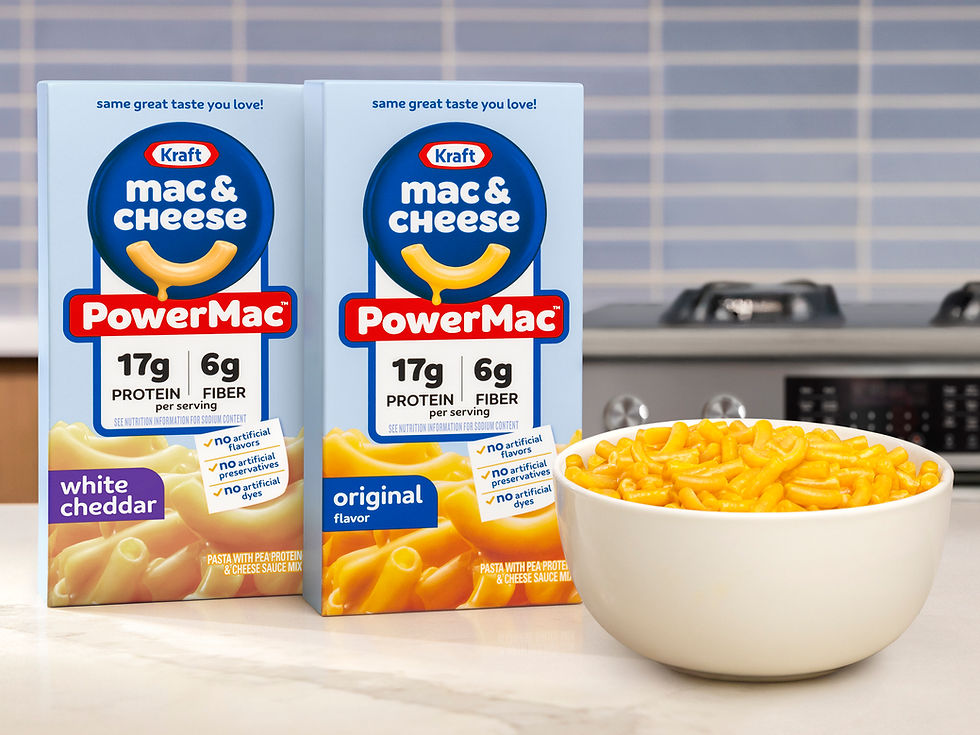 Kraft Heinz adds high-protein PowerMac innovation to Kraft Mac & Cheese line
