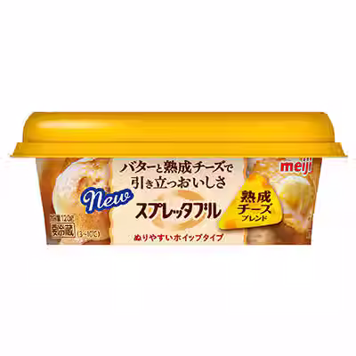Meiji unveils new blended butter and cheese spread product