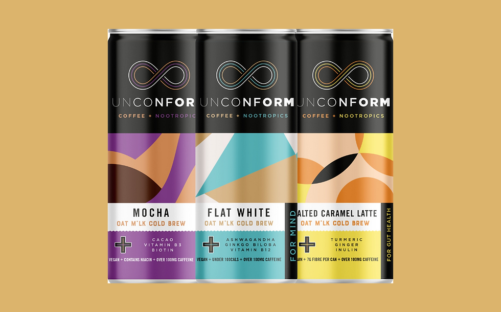 Unconform introduces functional vegan RTD cold brew coffee range