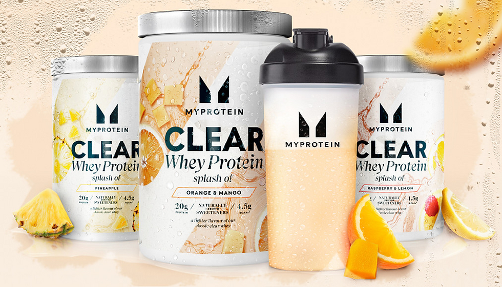 MyProtein debuts brand’s ‘lightest-tasting clear protein yet’