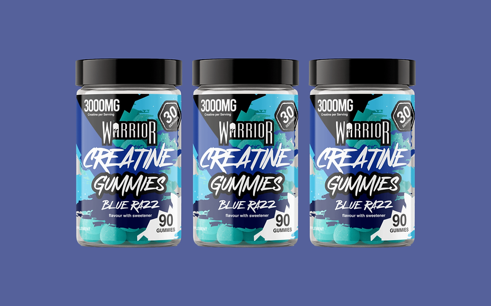 Warrior adds to creatine offering with new gummies