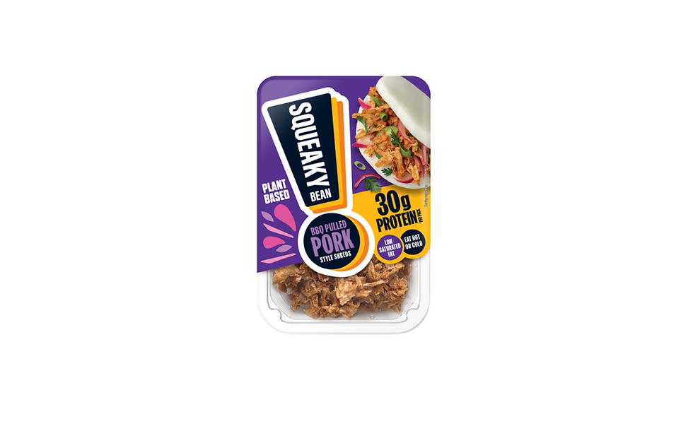 Squeaky Bean adds ‘first-to-market’ BBQ Pulled Pork Style Shreds to ready-to-eat range