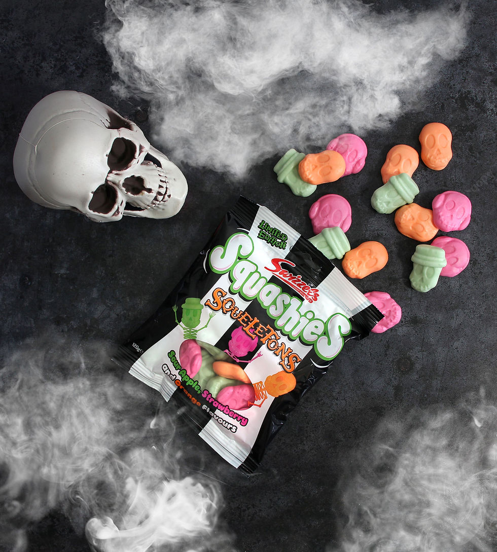 Swizzels expands Halloween confectionery range with new Squashies Squeletons