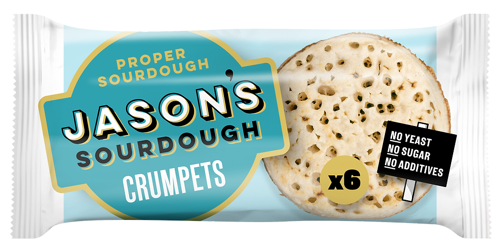Jason’s Sourdough expands beyond bread category with new sourdough crumpets