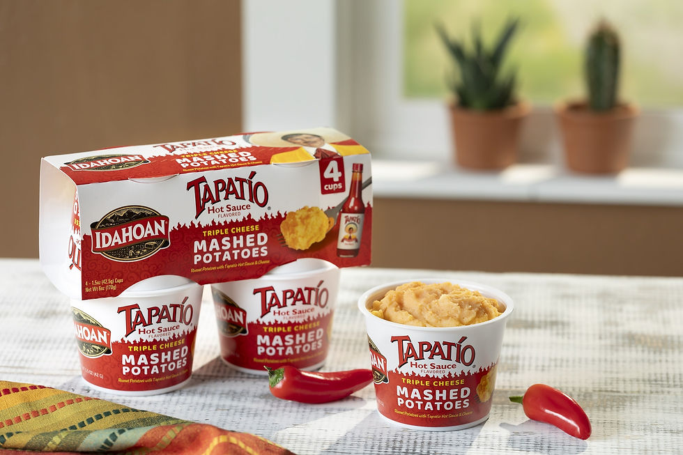 Idahoan Foods presents two new potato snacking products
