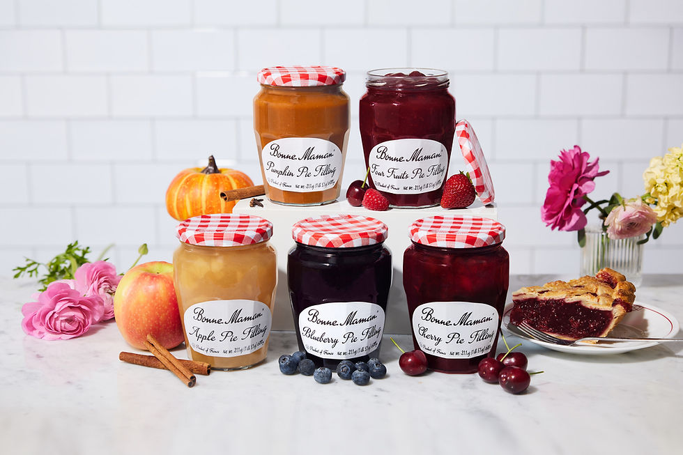 Bonne Maman adds new Pumpkin and Four Fruits flavours to pie fillings range