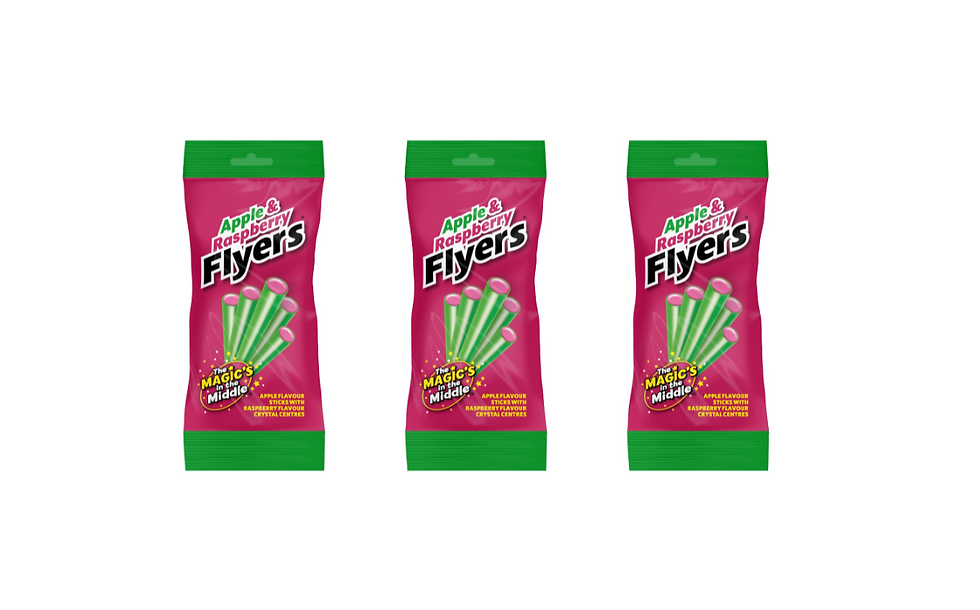 Flyers expands beyond liquorice with sour confectionery sticks