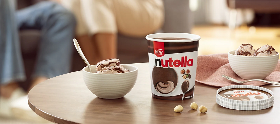 Ferrero UK expands ice cream range with Nutella tubs