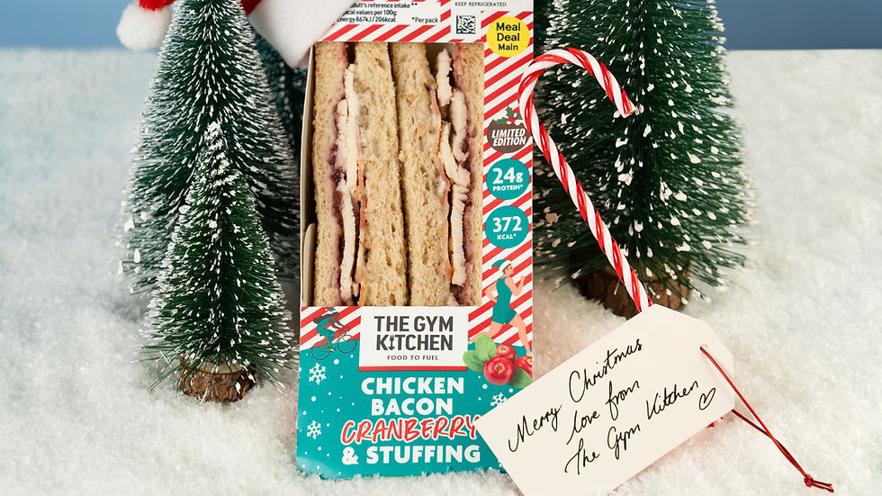 The Gym Kitchen debuts high-protein festive sandwich