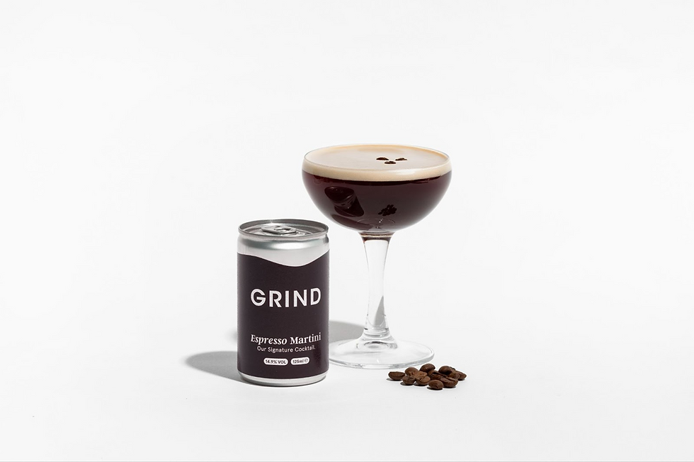 Grind enters canned cocktails market with RTD espresso martini